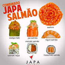 Japa salmão pequeno